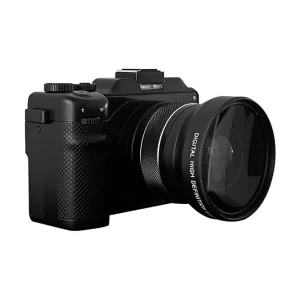 18X 48MP Wide Angle Vlog Camera 4K 60FPS Camcorder Front Rear Dual Lens Selfie Digital Camera Auto Focus Livestream WIFI Webcam