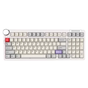 CIDOO ABM098 1800 Compact VIA Gasket Mount Hot Swappable Bluetooth 5.0/2.4Ghz/Wired Mechanical Keyboard South-facing LEDs