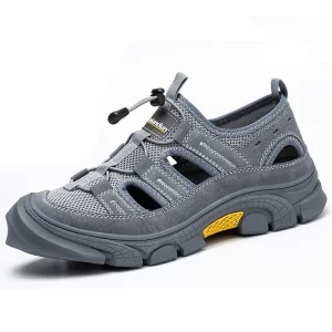 Summer Work Safety Shoes Anti-smash Anti puncture Indestructible shoes wear resistant Protection Shoes Industrial Men's sandals
