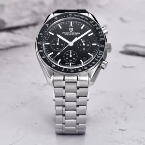 PAGANI DESIGN 2026 New Men's Watches Top Luxury Quartz Watch For Men Auto Date Speed Chronograph AR Sapphire Mirror Wrist watch