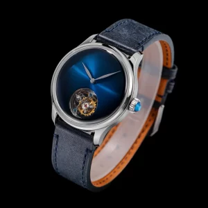 Sugess 38mm Tourbillon Men of Watch Minimalism Dome Sapphire Crystal Mechanical Wristwatches for Tianjin S8000 Handwind Movement