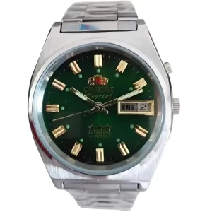 Unisex Mechanical Watch Steel Strap Folding Clasp Full Function World Time Orient Watch Series