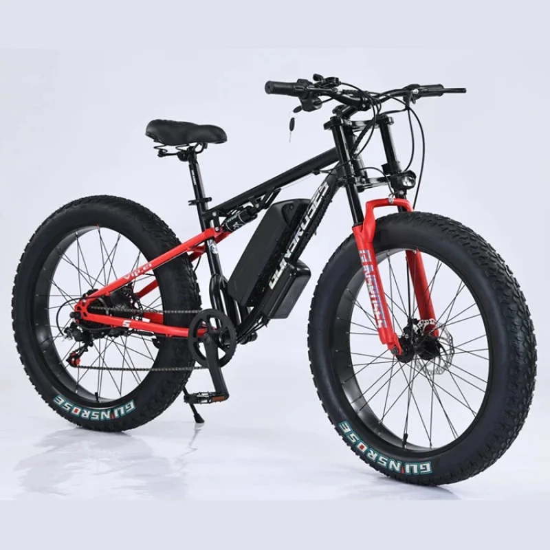 Adult Ebike 19 Light Electric Mountain Bike Electric Bike 6000w 40ah Road Legal Dirt with Pedals - Image 4