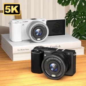 12X Optical Zoom 4K 64MP Digital Camera For Photography 3.0" 270° Flip Rotate Touch Screen Livestream Webcam 4K WIFI Camcorder