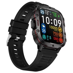 LAXASFIT Smart Watch 2.01 inch Large Screen HD Bluetooth Call Voice Assistant Men Women Smart Watch Sports Fitness Tracker